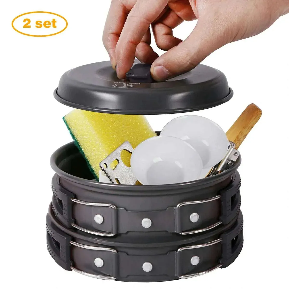 11/12/22 PCS Camping Cookware Mess Kit