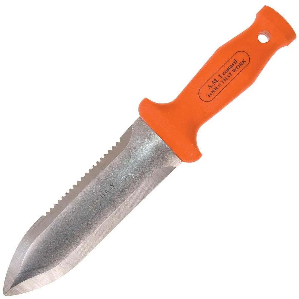 A.M. Leonard Classic Soil Knife  Hori Hori w/ 6-Inch Stainless Steel Blade