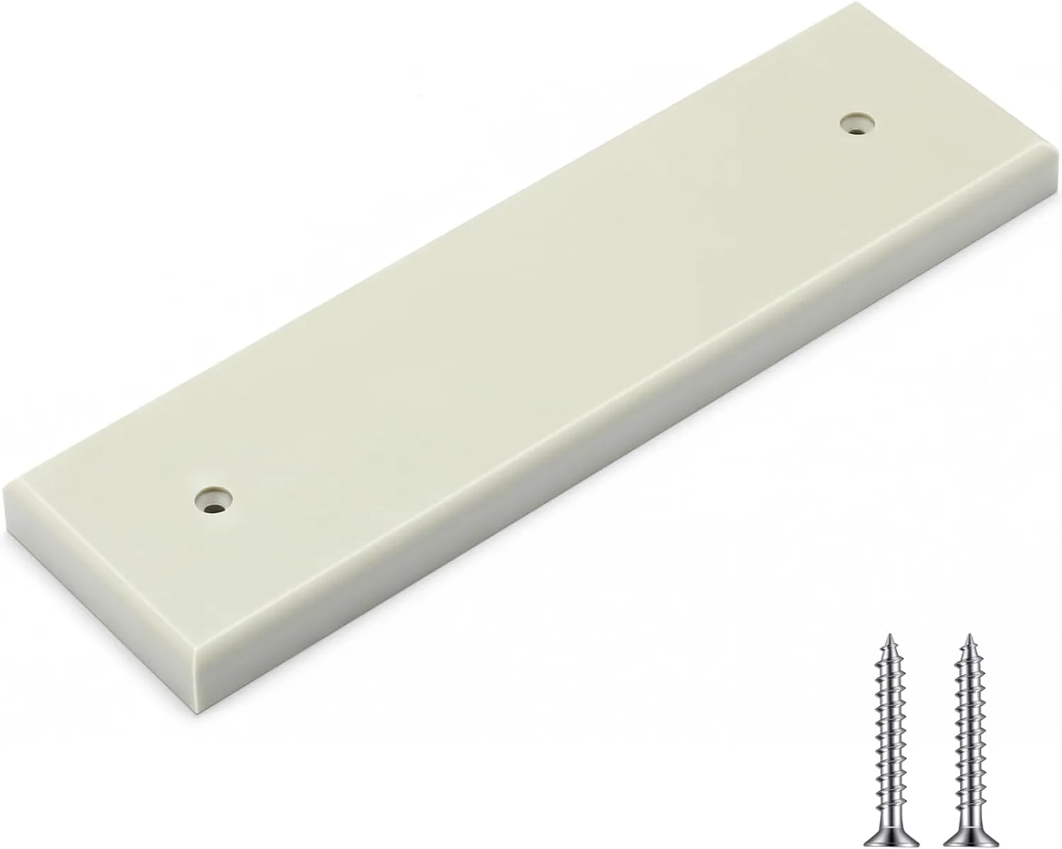 BBTO 1 Pcs UV Resistant Marine Grade Resistant Boat Transducer Mounting Plate Block Hardware Kit for Boat, 12" 3. 5" 0. 75"