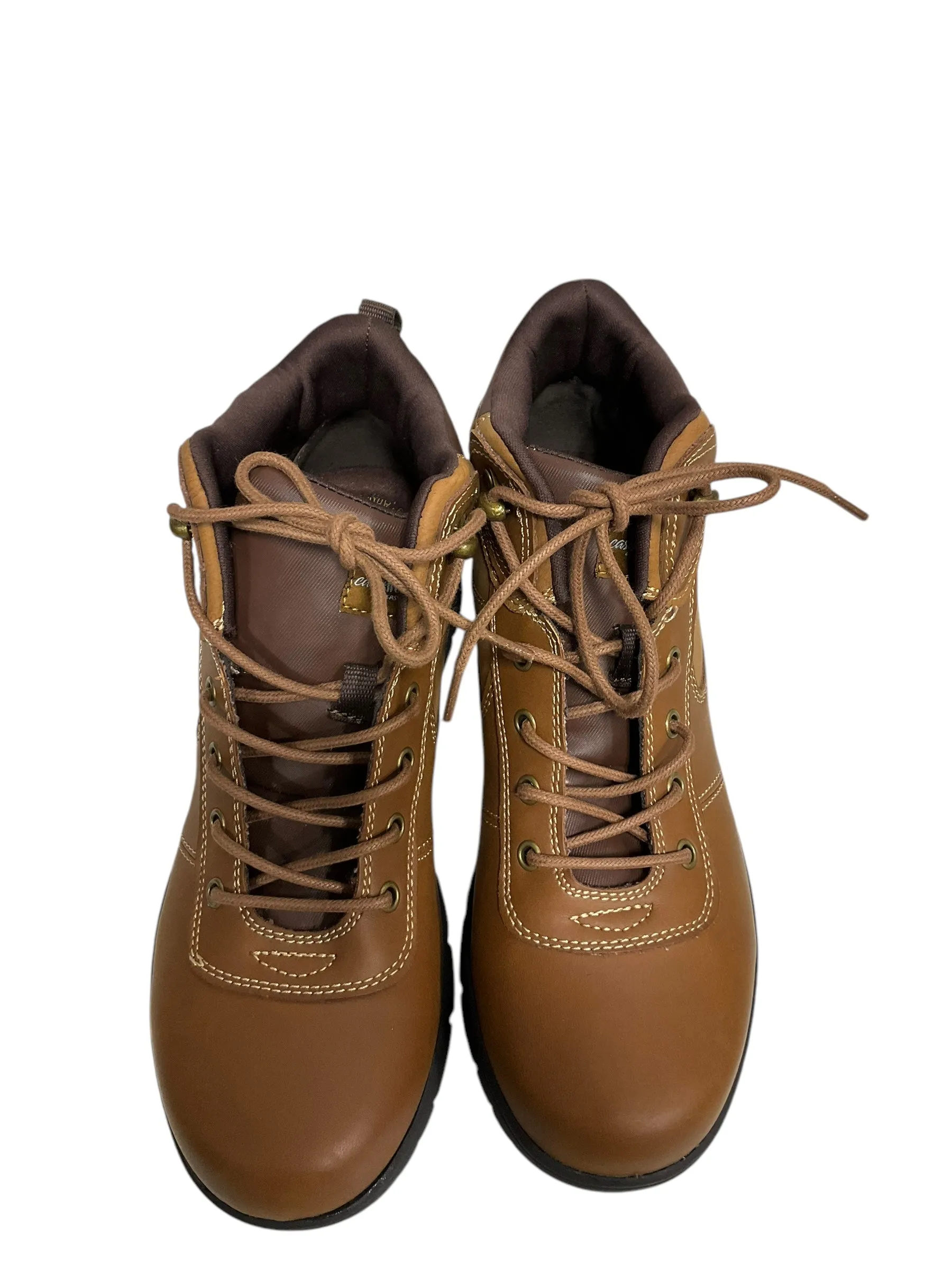 Boots Hiking By Easy Street In Tan, Size: 8