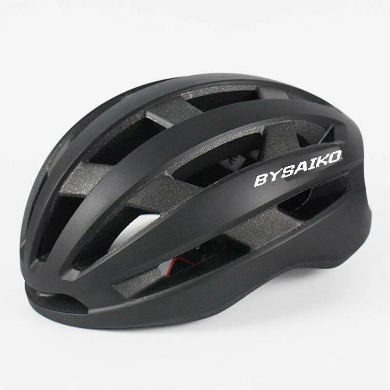 BYSAIKO Cycling Helmet Men Women MTB Mountain Road Bike Integrally Molded Ultralight Helmet Outdoor Sports Riding Equipment