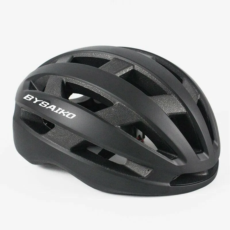 BYSAIKO Cycling Helmet Men Women MTB Mountain Road Bike Integrally Molded Ultralight Helmet Outdoor Sports Riding Equipment