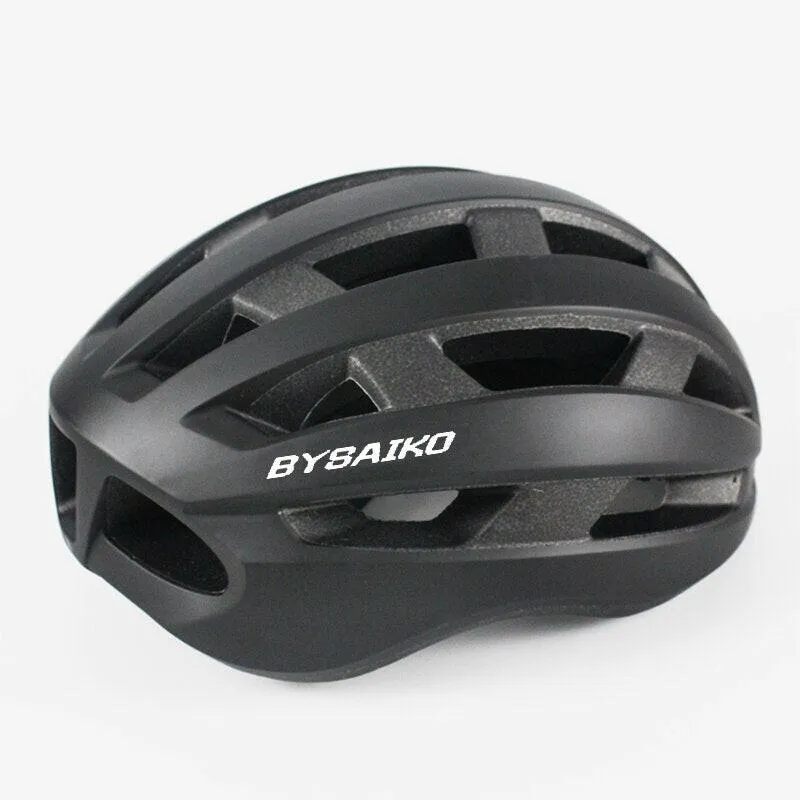 BYSAIKO Cycling Helmet Men Women MTB Mountain Road Bike Integrally Molded Ultralight Helmet Outdoor Sports Riding Equipment