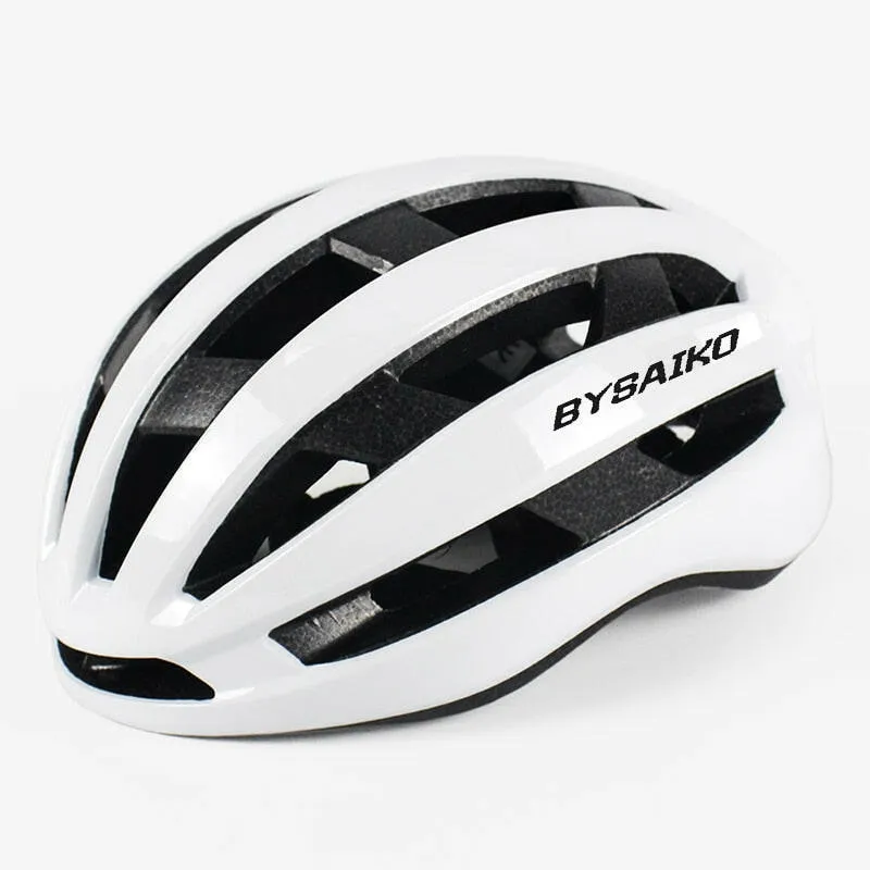 BYSAIKO Cycling Helmet Men Women MTB Mountain Road Bike Integrally Molded Ultralight Helmet Outdoor Sports Riding Equipment