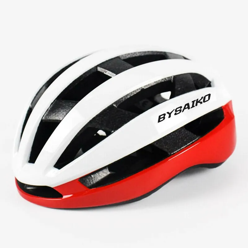 BYSAIKO Cycling Helmet Men Women MTB Mountain Road Bike Integrally Molded Ultralight Helmet Outdoor Sports Riding Equipment
