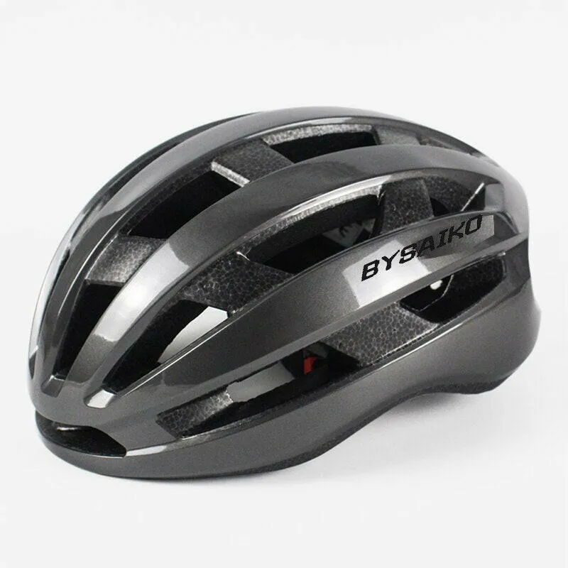 BYSAIKO Cycling Helmet Men Women MTB Mountain Road Bike Integrally Molded Ultralight Helmet Outdoor Sports Riding Equipment