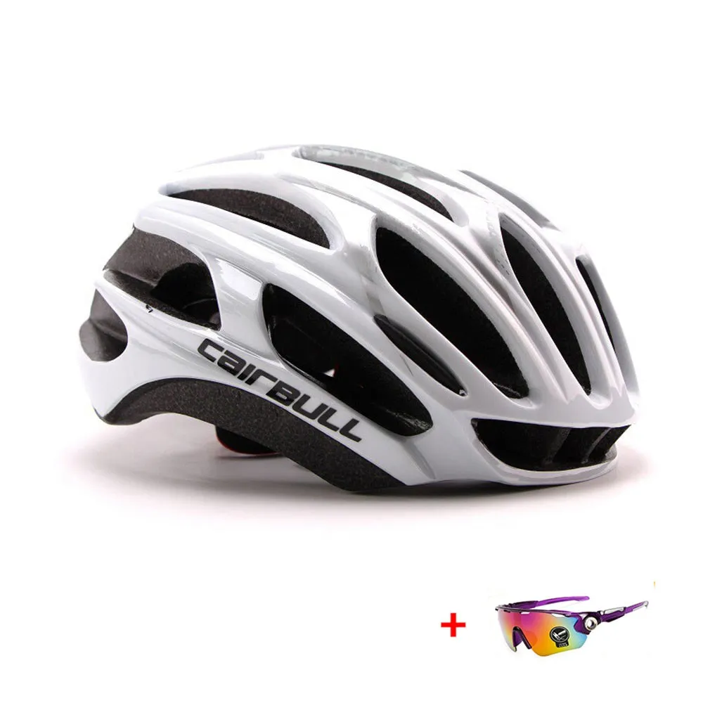 Cairbull Ultralight  Aerodynamic Racing Cycling Helmet  Intergrally-molded Bicycle Helmet