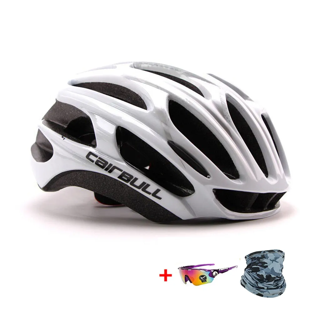 Cairbull Ultralight  Aerodynamic Racing Cycling Helmet  Intergrally-molded Bicycle Helmet
