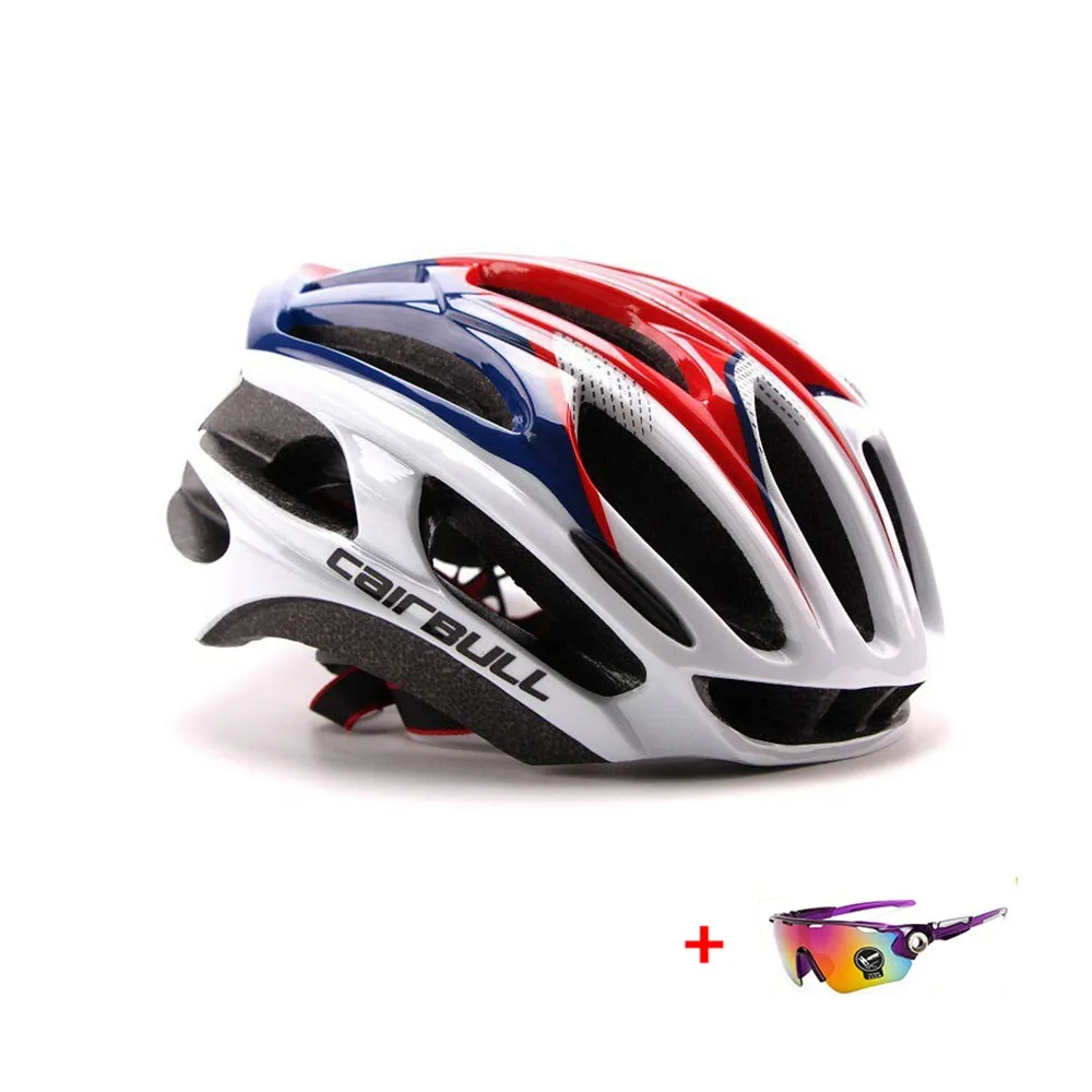 Cairbull Ultralight  Aerodynamic Racing Cycling Helmet  Intergrally-molded Bicycle Helmet