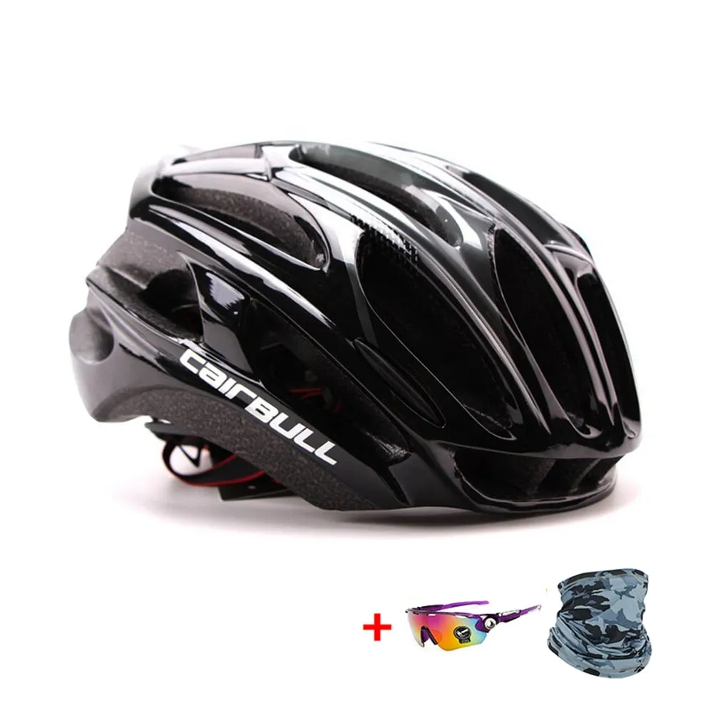 Cairbull Ultralight  Aerodynamic Racing Cycling Helmet  Intergrally-molded Bicycle Helmet