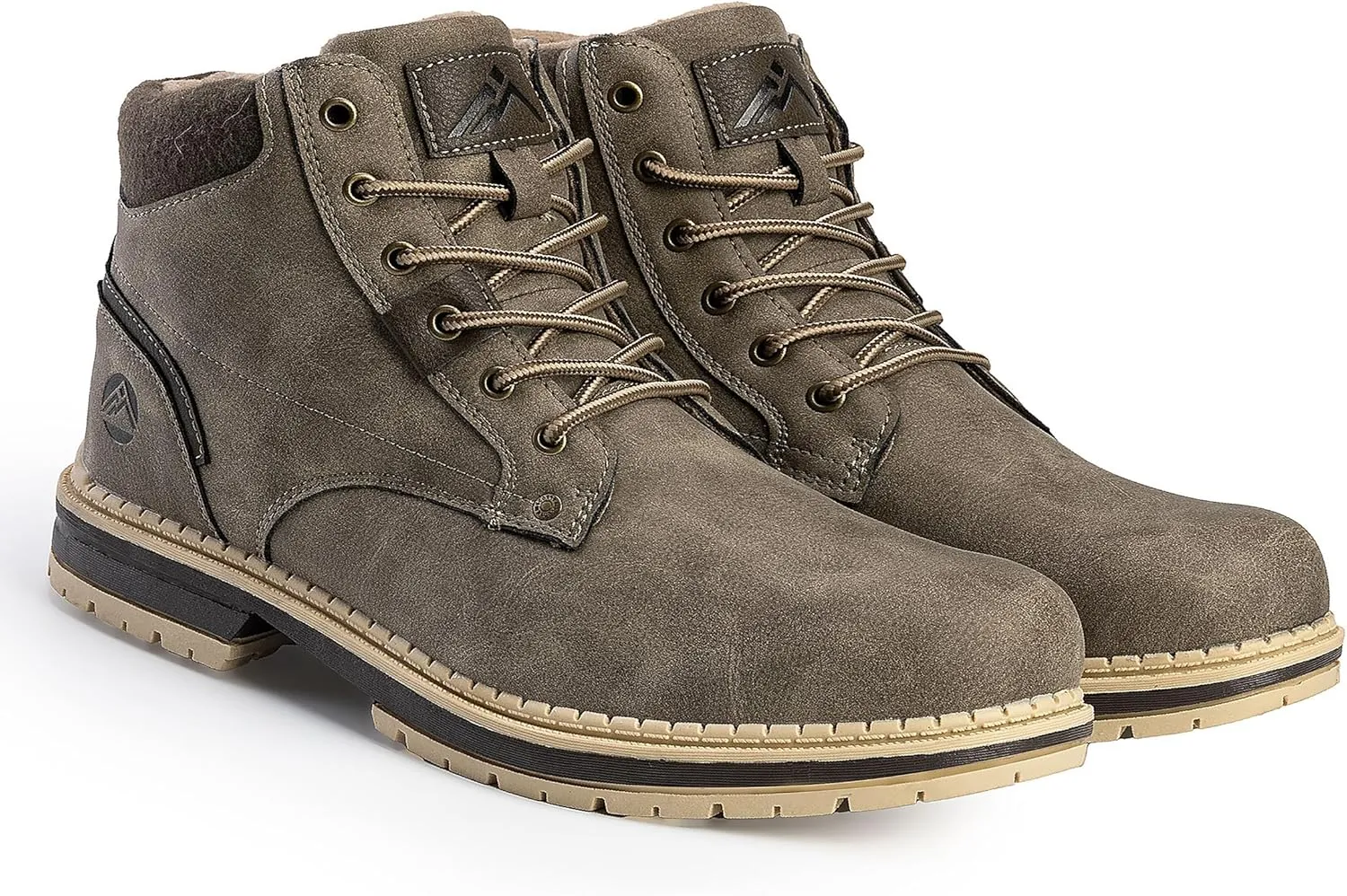 CC-Los Men's Hiking Boots for Men Ankle Dress Chukka Boots Size 7.5-14