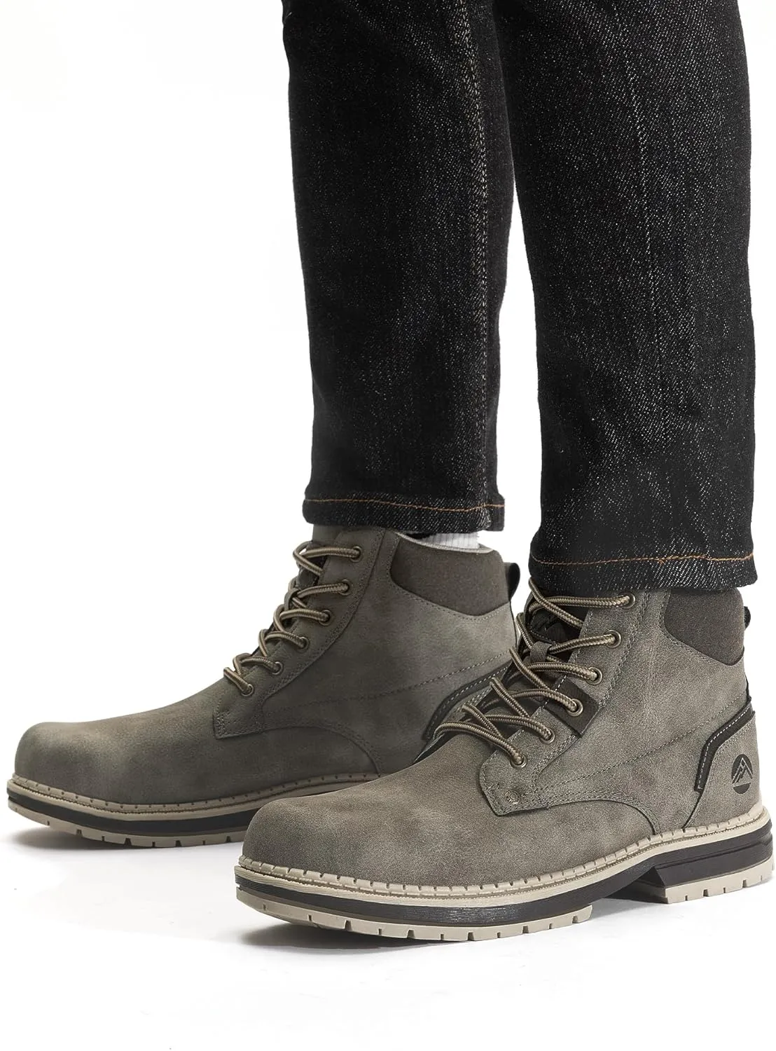 CC-Los Men's Hiking Boots for Men Ankle Dress Chukka Boots Size 7.5-14