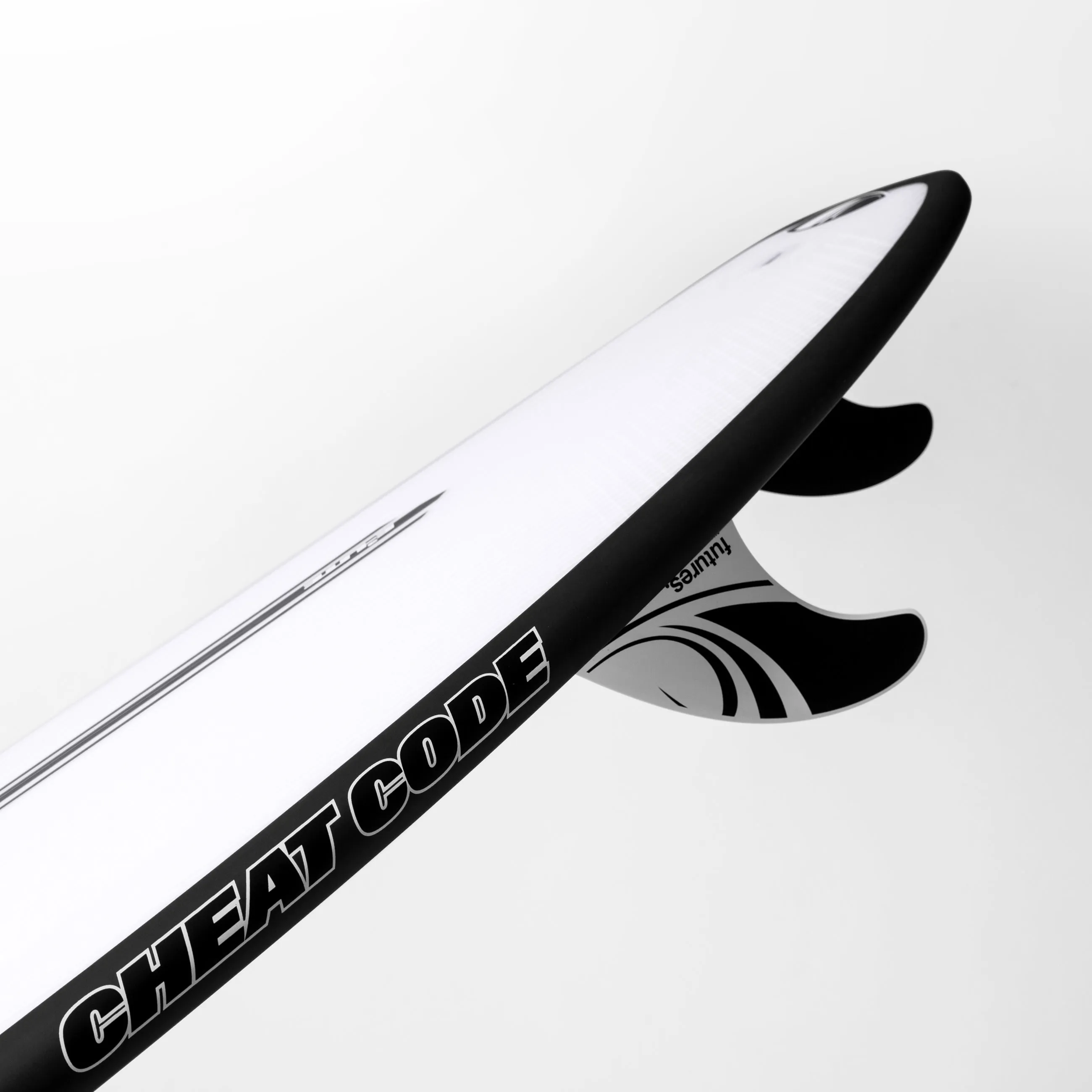 CHEAT CODE (E3 LITE) 6'6" x 21.0 X 2.87 - 42.10L, Squash, 5x  FCS 2 Fin Boxes, Epoxy E3 - ID:929087