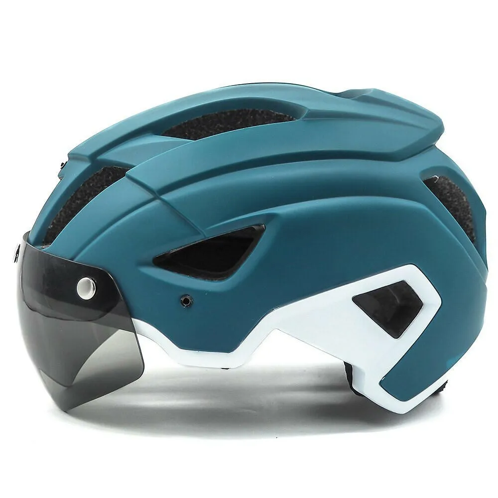 Cycling Helmet Windscreen 57-61CM Bicycle Helmet USB Tail Light Stable Heat Block Men Women Fashion Cycling Bike Equipment