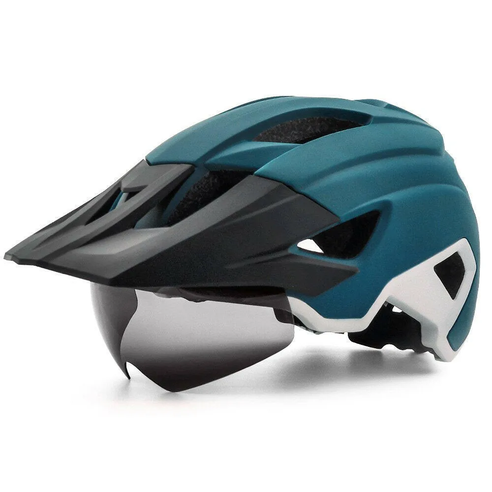 Cycling Helmet Windscreen 57-61CM Bicycle Helmet USB Tail Light Stable Heat Block Men Women Fashion Cycling Bike Equipment