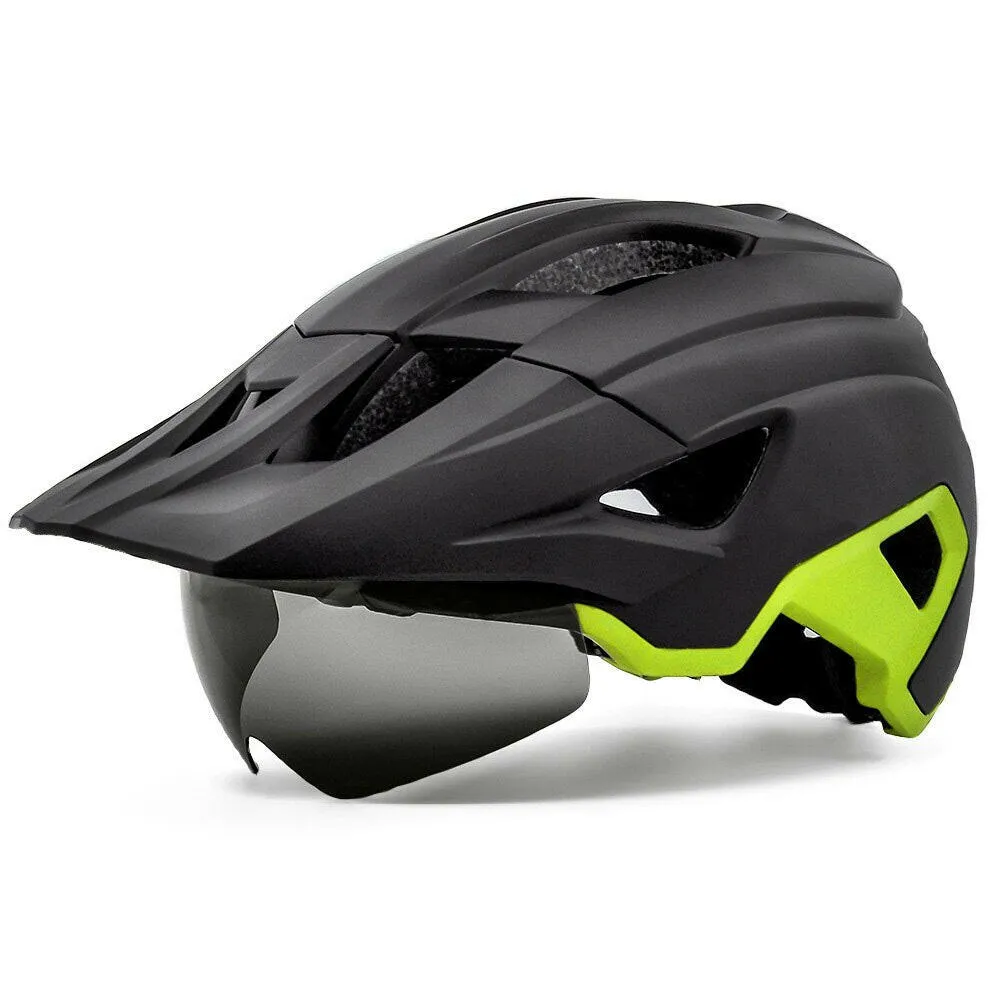 Cycling Helmet Windscreen 57-61CM Bicycle Helmet USB Tail Light Stable Heat Block Men Women Fashion Cycling Bike Equipment