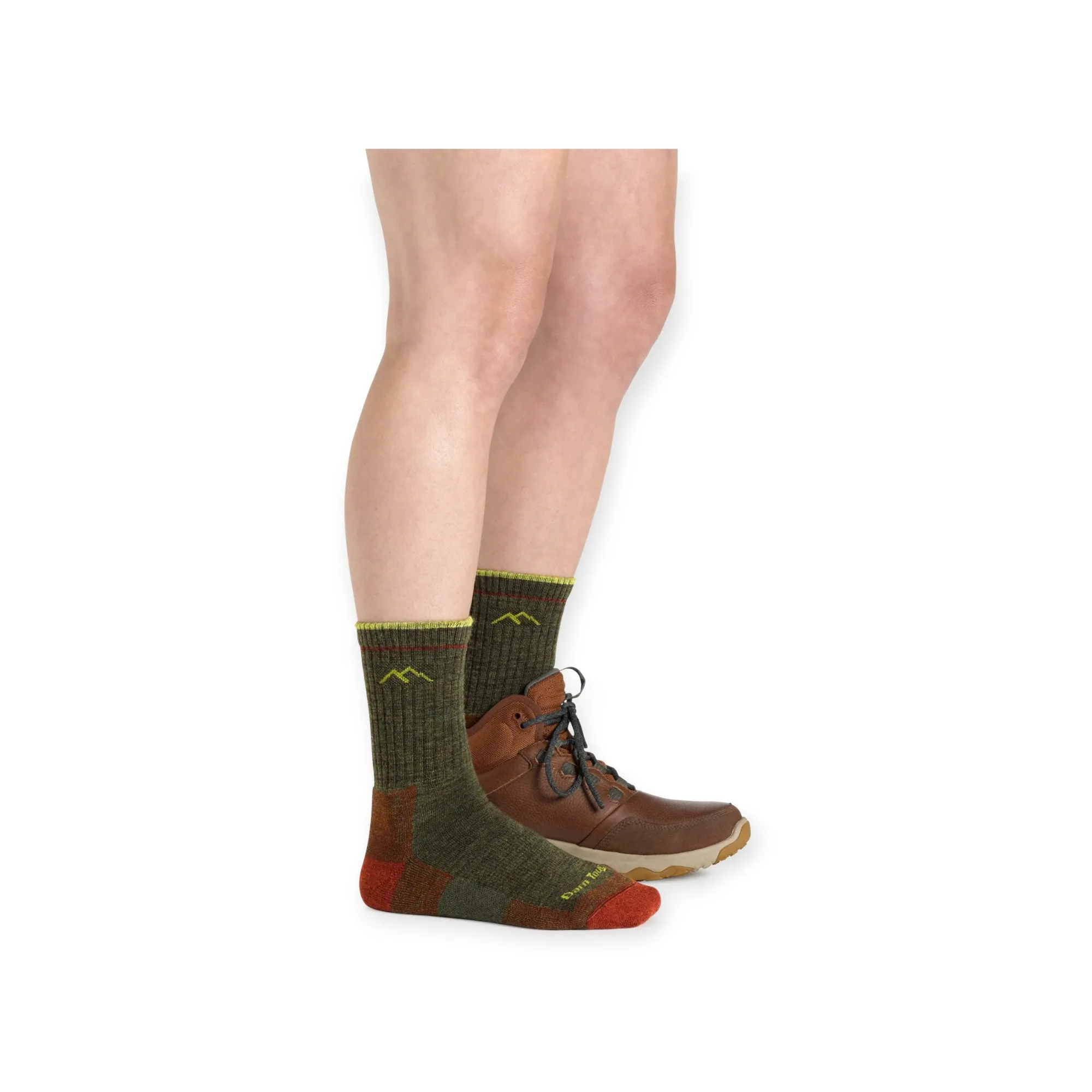 Darn Tough Women's Hiker Micro Crew Midweight Cushion Socks