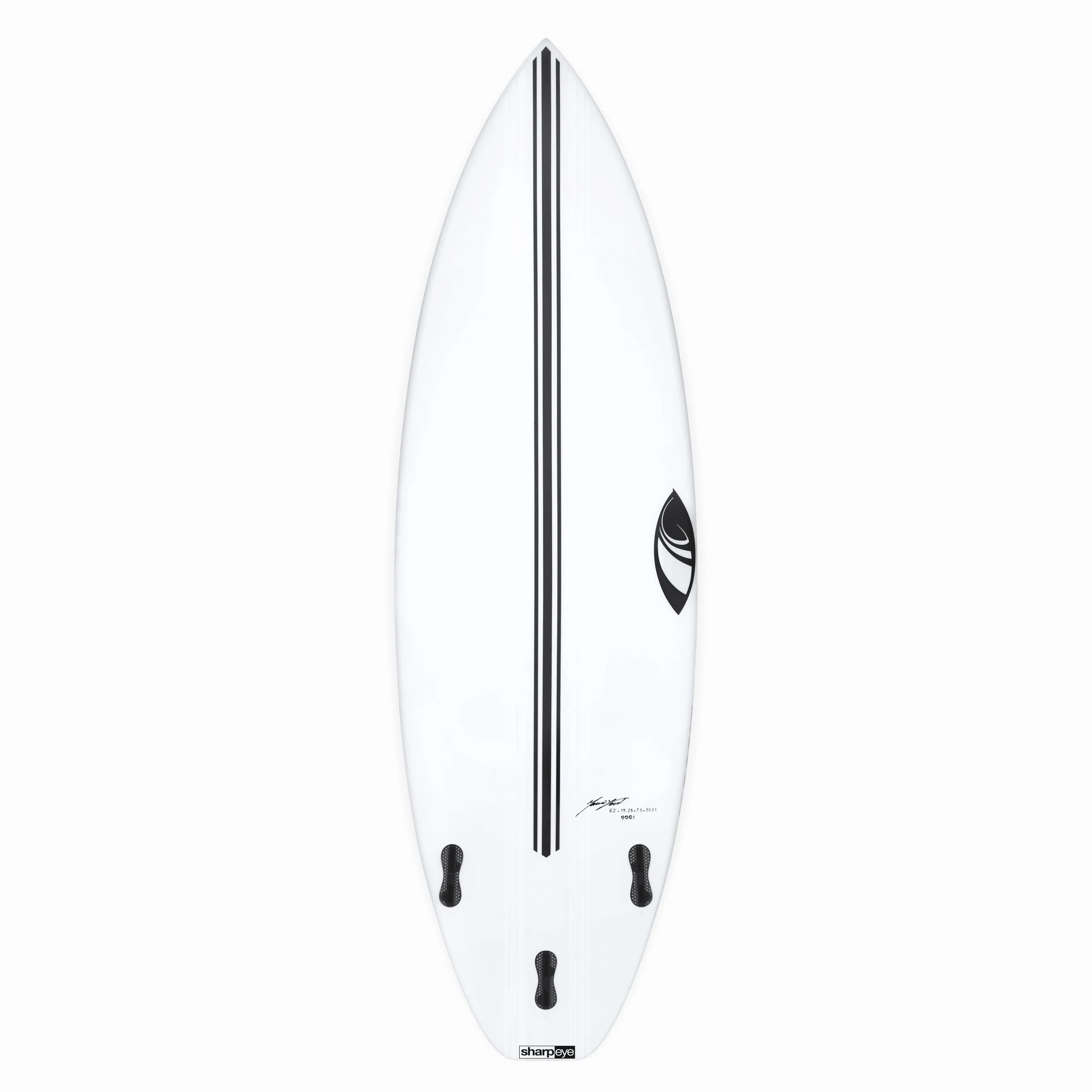 DISCO II (E3 LITE) 5'7" x 19.5 X 2.45 - 27.70L, Squash, 3x  Futures Fin Boxes, Epoxy E3 - ID:936342