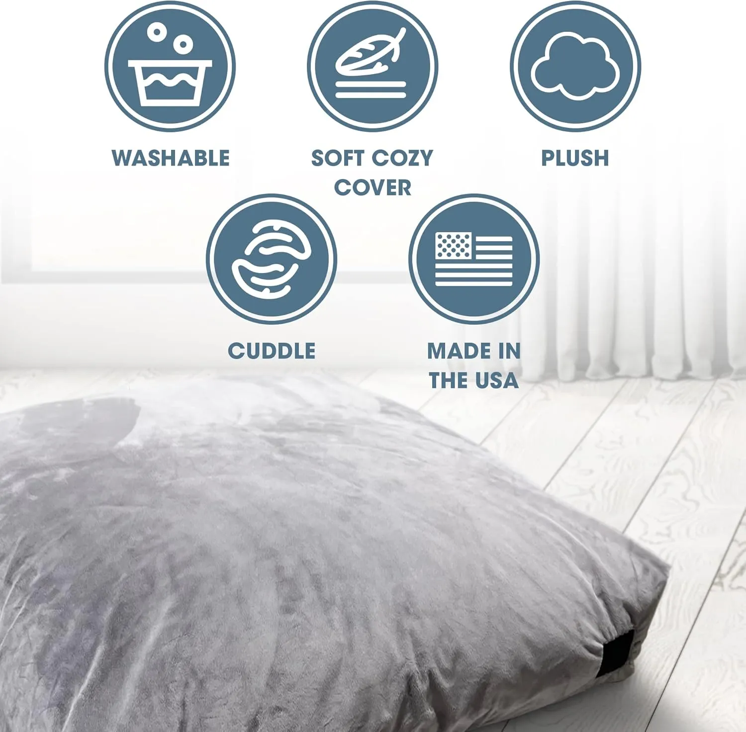 Foamma Crash Pad  (36 X 36) (3 Ft X 3 Ft)  Sensory Crash Pad with Foam Blocks for Autistic Kids, Soft Fabric & Washable Cover  Ideal for Kids and Adults to Jump, Play, or Relax