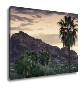 Gallery Wrapped Canvas, Camelback Mountain Valley Canyon Resort Destination Area Phoenixazusa