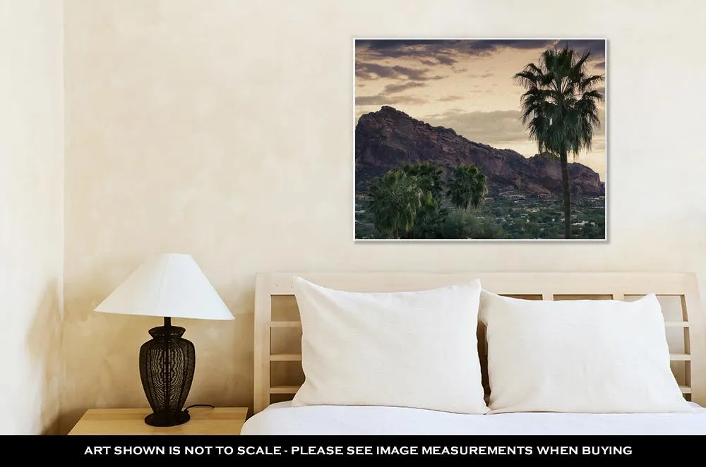 Gallery Wrapped Canvas, Camelback Mountain Valley Canyon Resort Destination Area Phoenixazusa