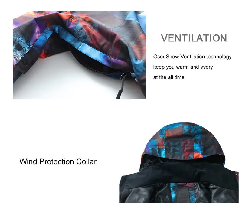 GSOU SNOW Rave Snowboard Jacket