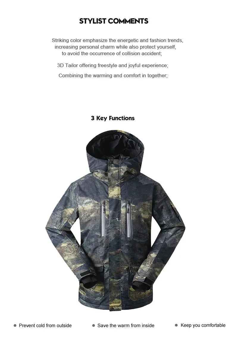 GSOU SNOW Rave Snowboard Jacket
