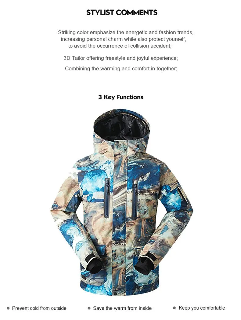 GSOU SNOW Rave Snowboard Jacket