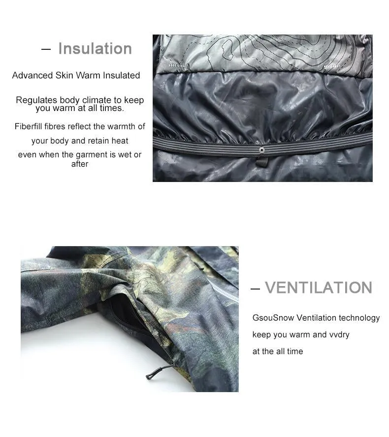 GSOU SNOW Rave Snowboard Jacket