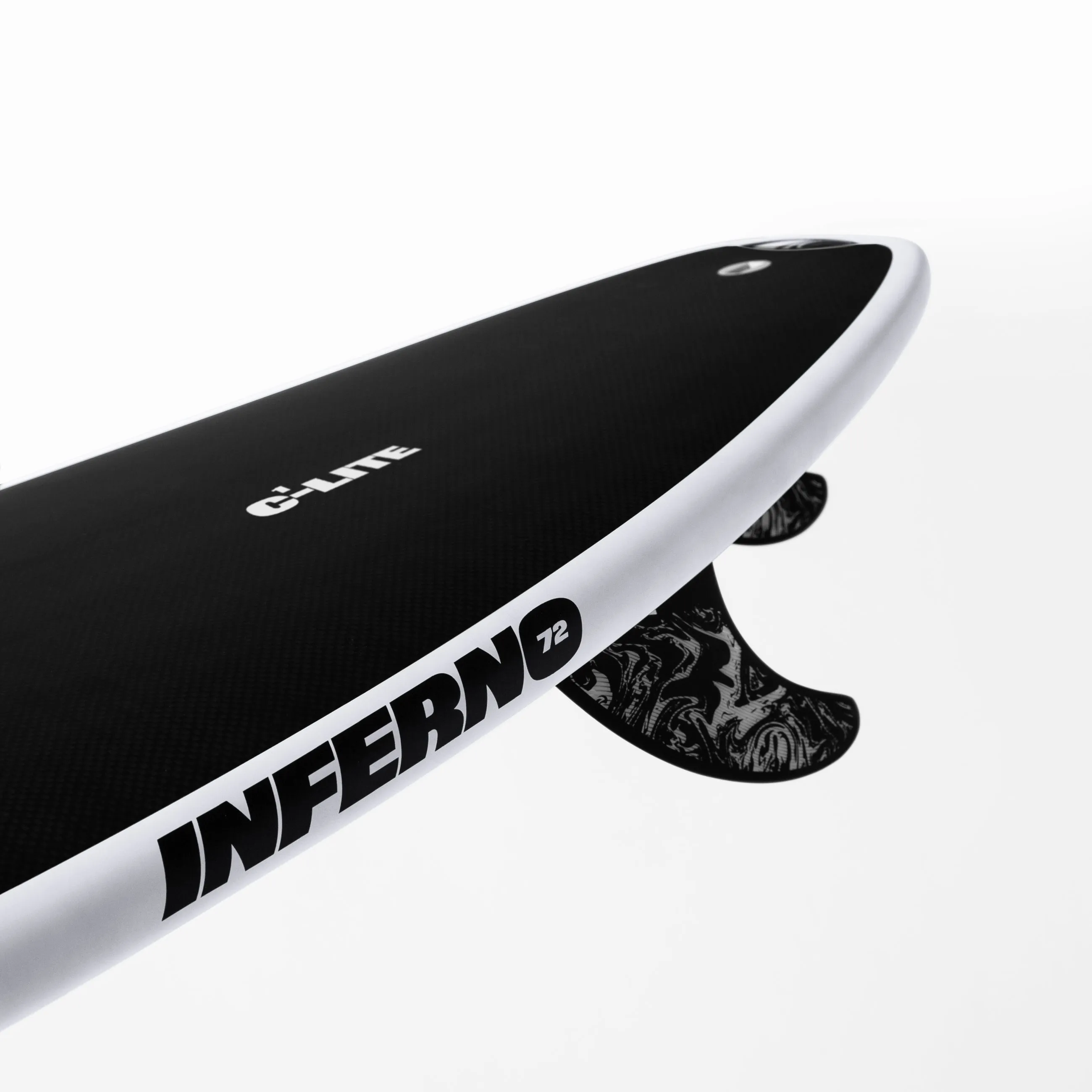 INFERNO 72 (C1 LITE) 6'2" x 19.62 X 2.62 - 32.40L, Squash, 3x  FCS 2 Fin Boxes, C1 - ID:921884