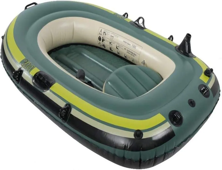 Inflatable Boat Kayak Boat Inflatable Thickened Five Persons Hovercraft Rush Boat Fishing Boat Fishing Boat Sports Water