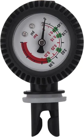 Kayak Air Pressure Gauge,Inflatable Boat Air Pressure Gauge,Nylon Canoe Pressure Gauge for Kayak Rafts