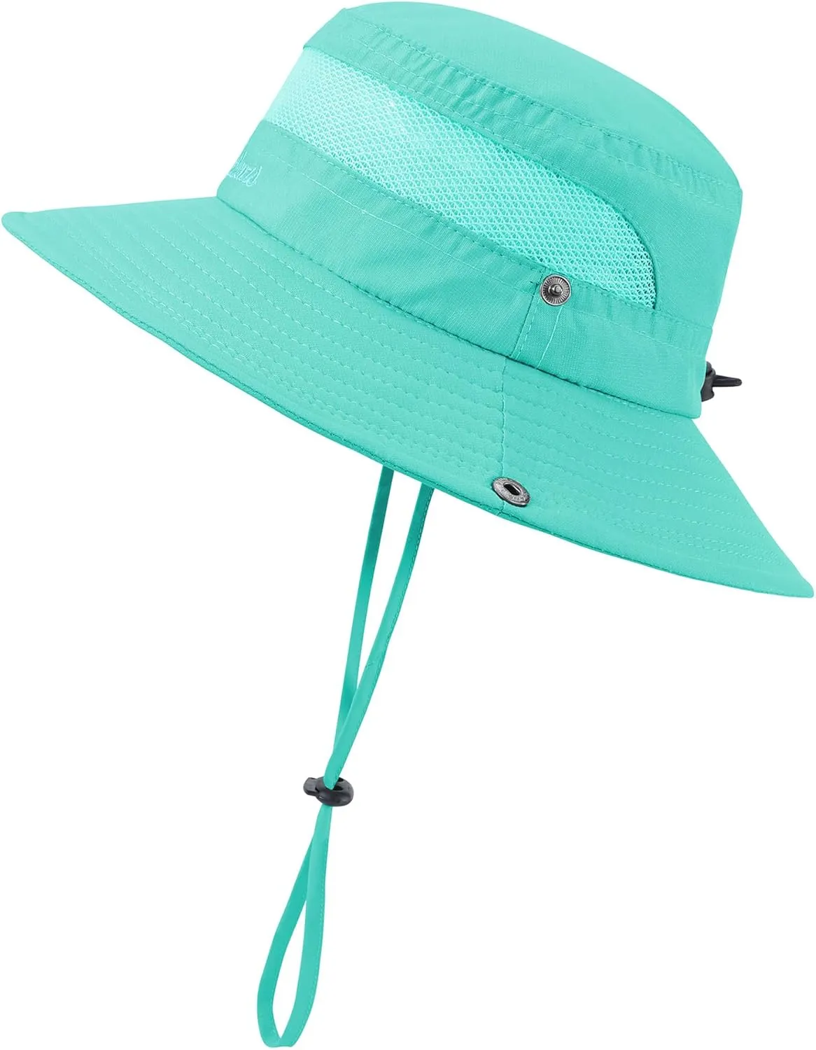 Kids Sun Hat UPF 50  Sun Protective Bucket Hat for Kids Boys Girls Wide Brim Summer Beach Fishing Safari Adjustable Hat