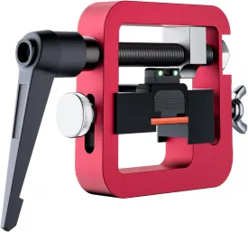 Kingson Pistol Sight Pusher Tool, Universal Pistol Sight Pusher Tool for 1911/Glock/Shield/Sig and More  Precision Aluminum Rear Sight Tool for Glock 19, 43 red