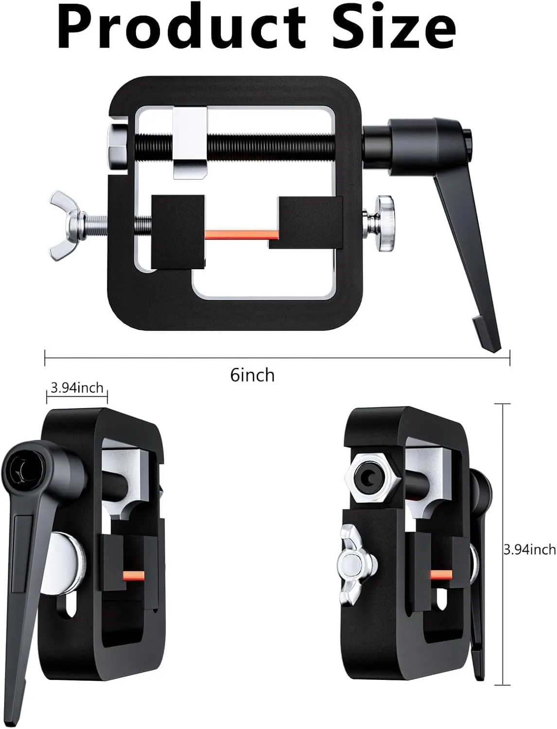 Kingson Pistol Sight Pusher Tool, Universal Pistol Sight Pusher Tool for 1911/Glock/Shield/Sig and More  Precision Aluminum Rear Sight Tool for Glock 19, 43