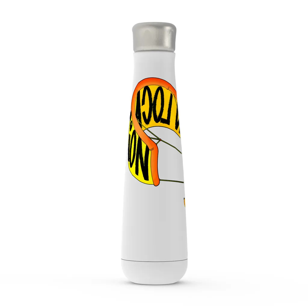 Kiteboarding 16 oz Metallic Water Bottle (multiple colors)