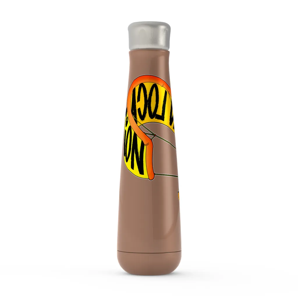 Kiteboarding 16 oz Metallic Water Bottle (multiple colors)