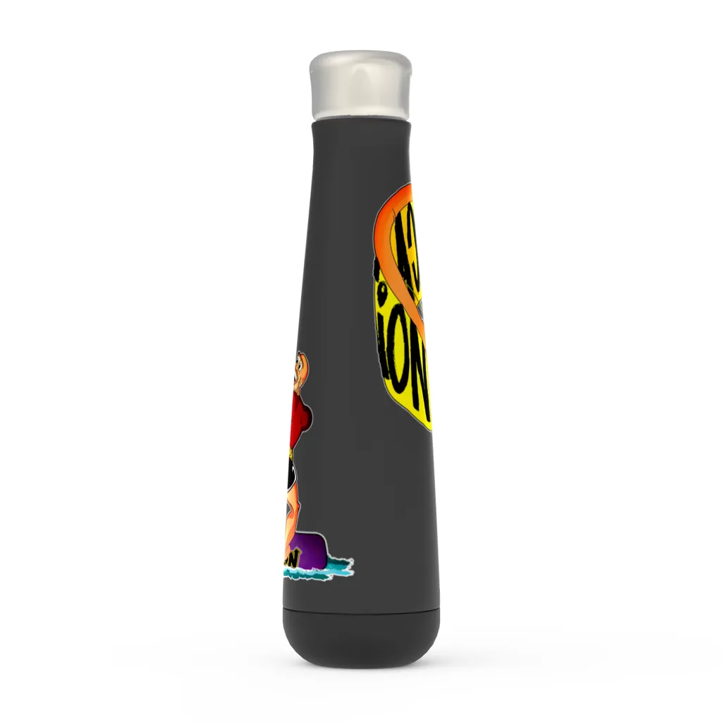 Kiteboarding 16 oz Metallic Water Bottle (multiple colors)