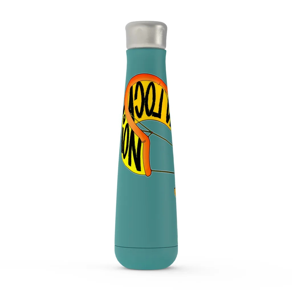 Kiteboarding 16 oz Metallic Water Bottle (multiple colors)