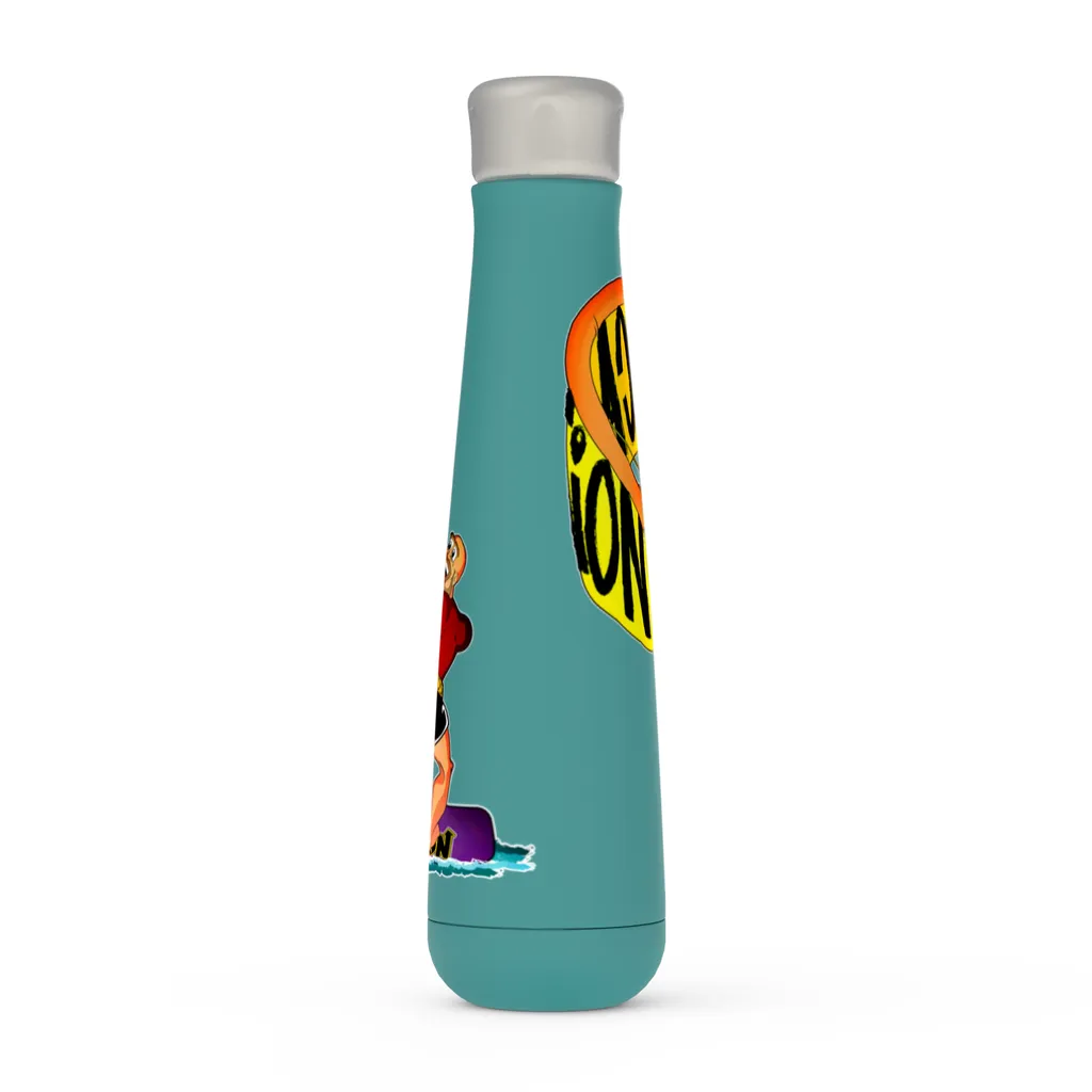Kiteboarding 16 oz Metallic Water Bottle (multiple colors)