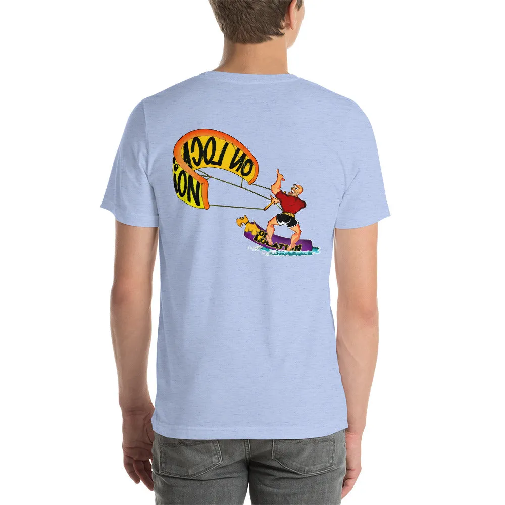 Kiteboarding Unisex Shirt - Back Graphic (multiple colors)
