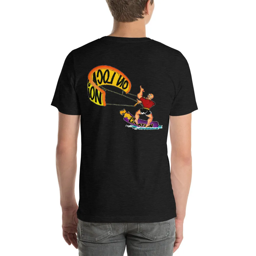Kiteboarding Unisex Shirt - Back Graphic (multiple colors)