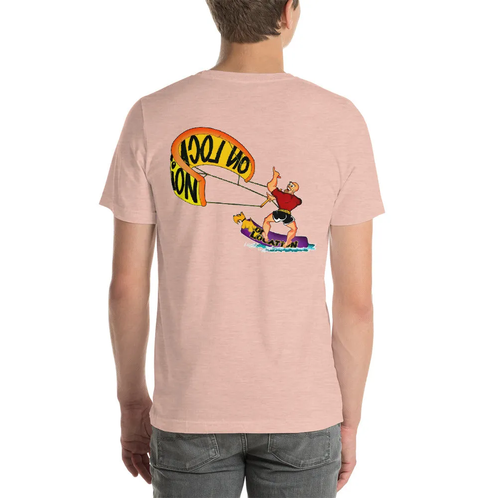 Kiteboarding Unisex Shirt - Back Graphic (multiple colors)