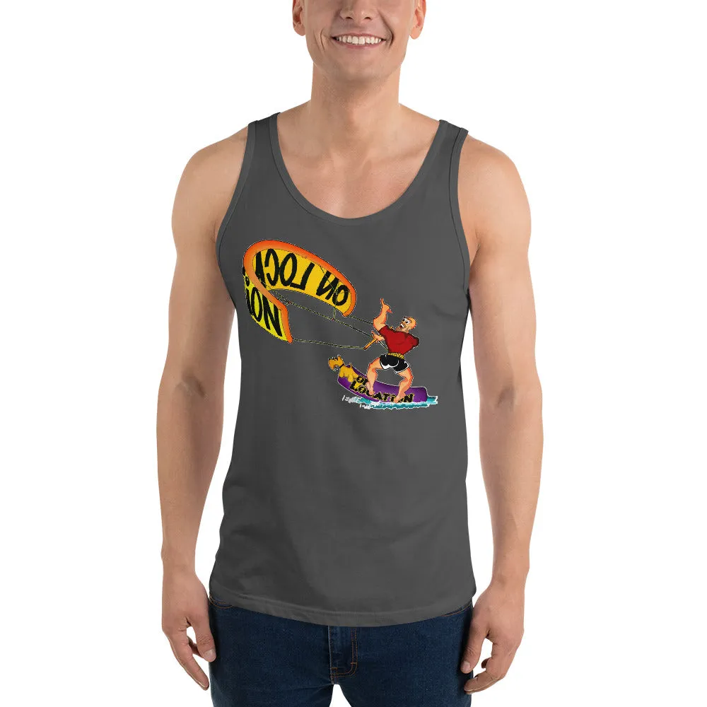 Kiteboarding Unisex Tank Top (multiple colors)