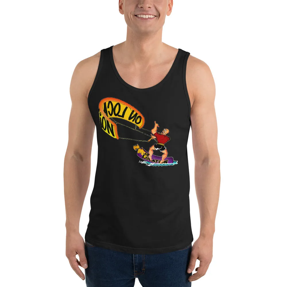 Kiteboarding Unisex Tank Top (multiple colors)