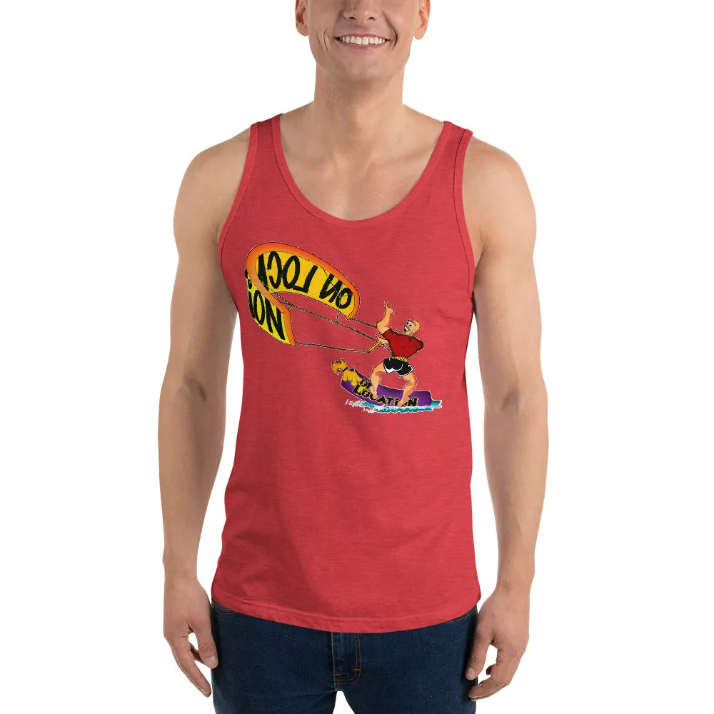 Kiteboarding Unisex Tank Top (multiple colors)