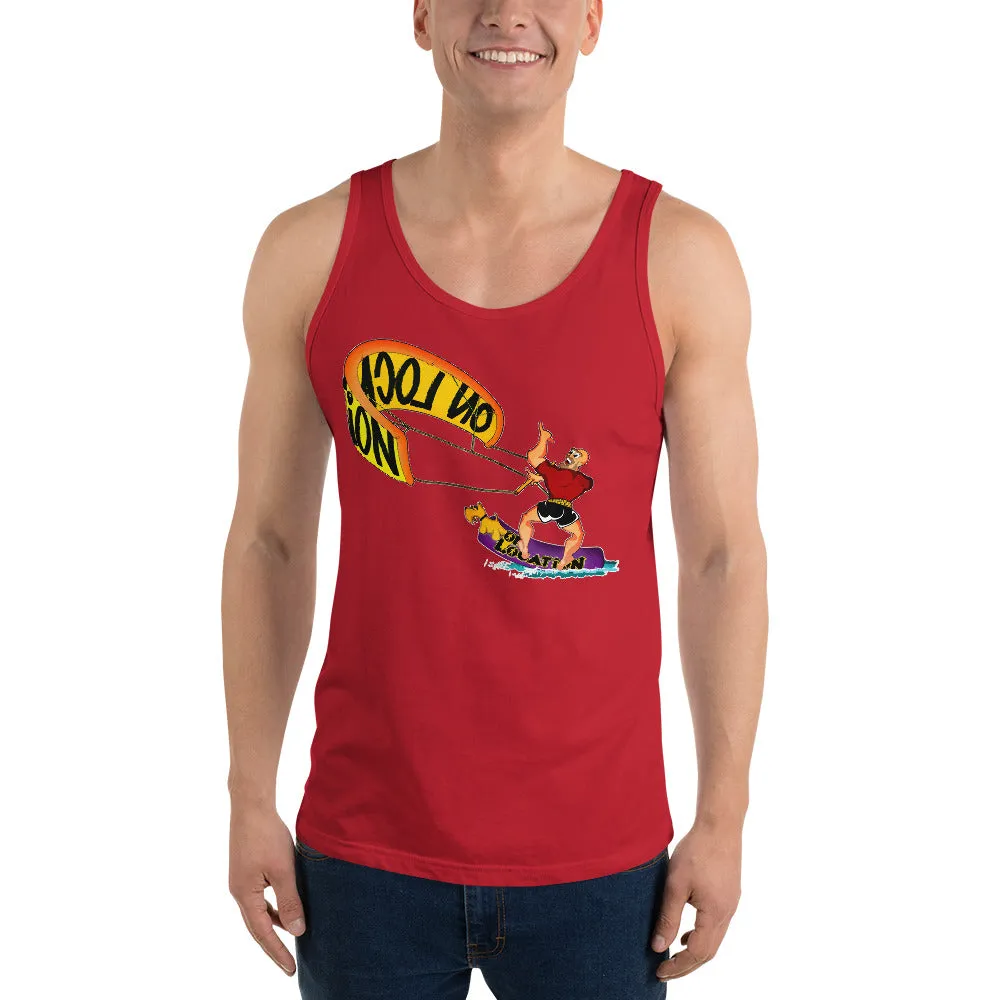 Kiteboarding Unisex Tank Top (multiple colors)
