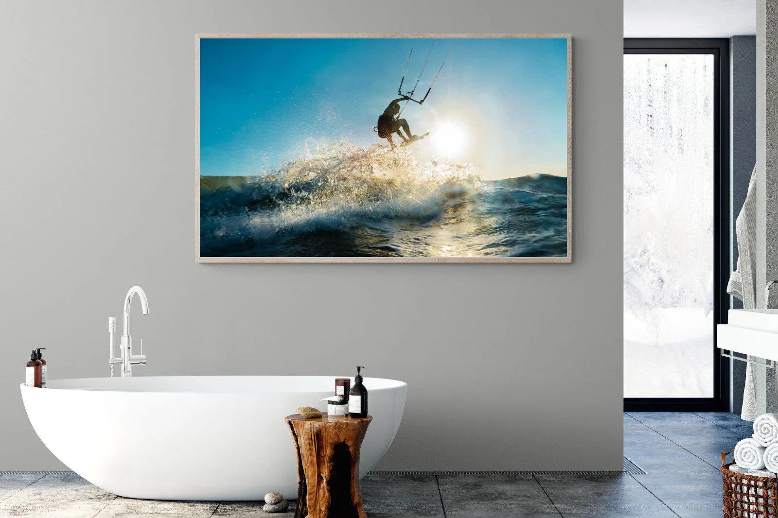 Kitesurfing