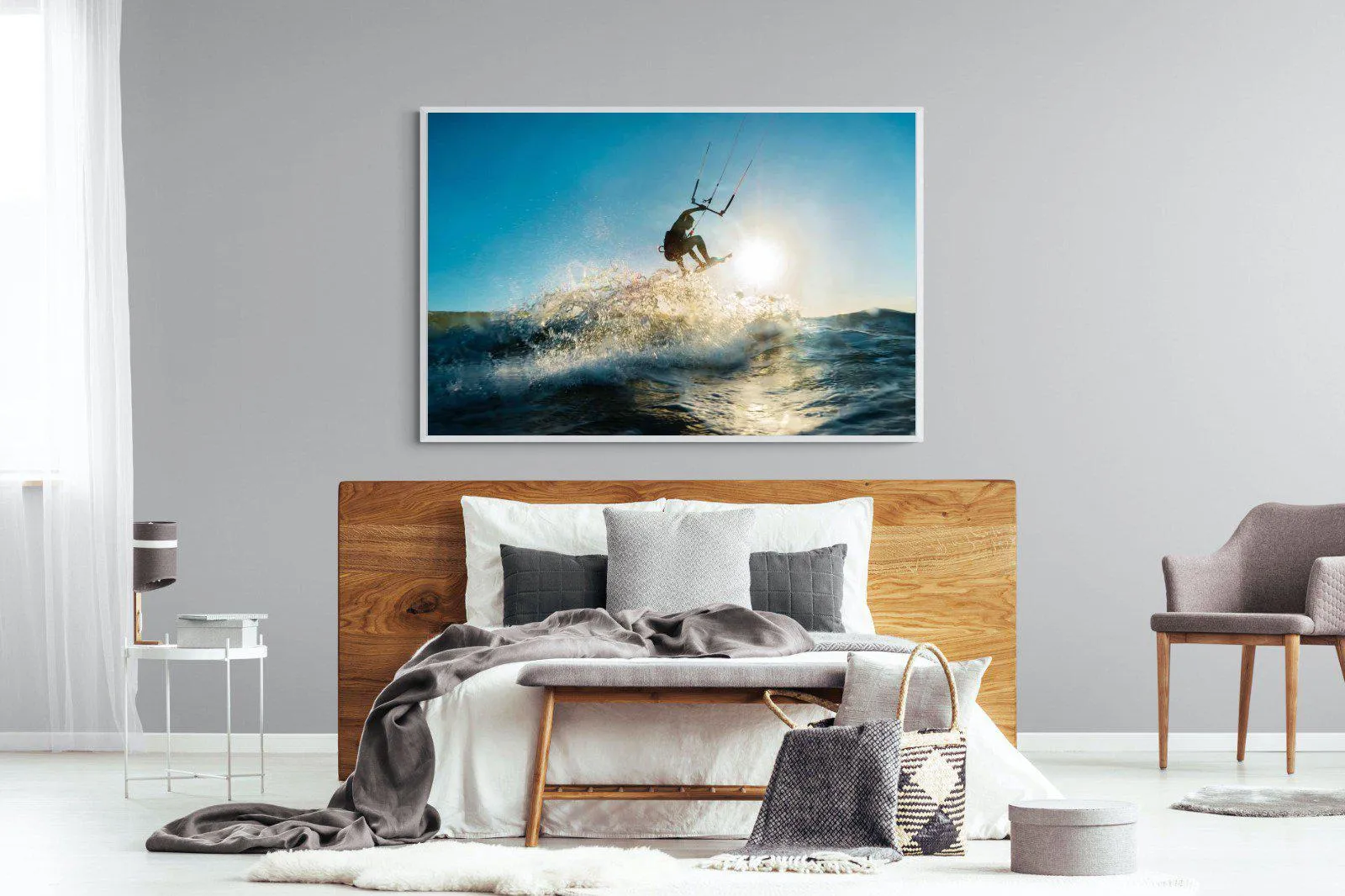 Kitesurfing