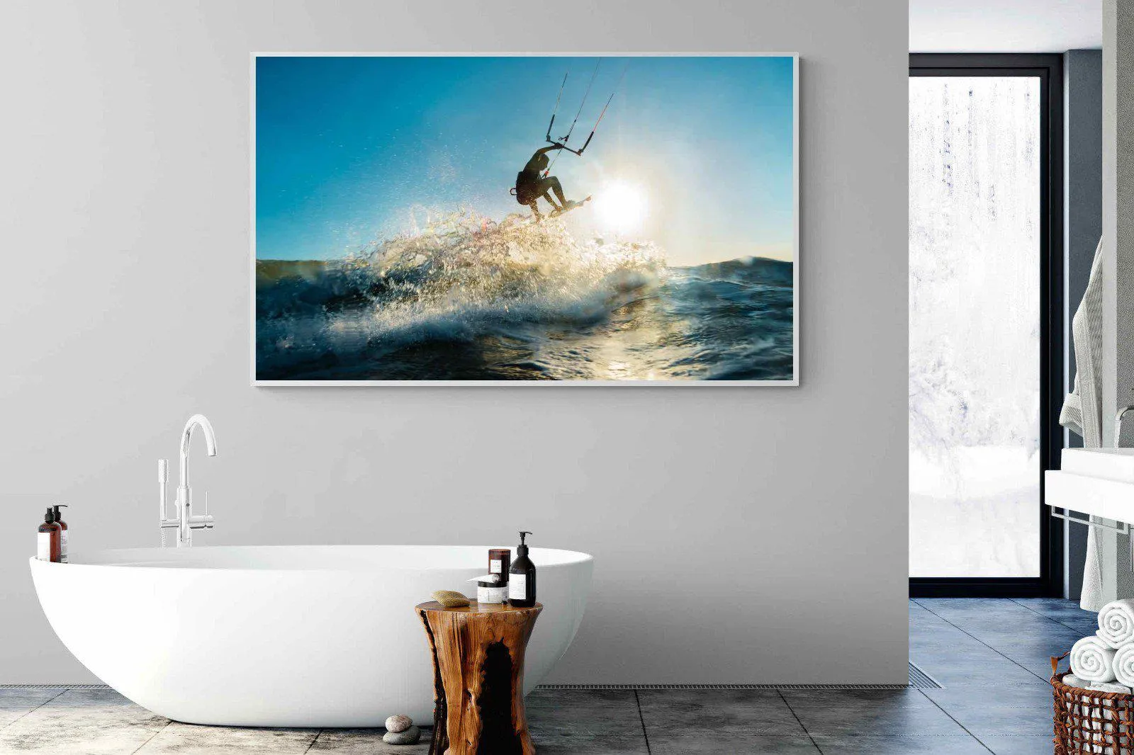 Kitesurfing